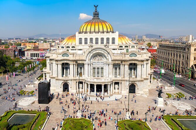 Walking Mexico City Tour with Anthropology Museum - Exploring the Itinerary in Detail