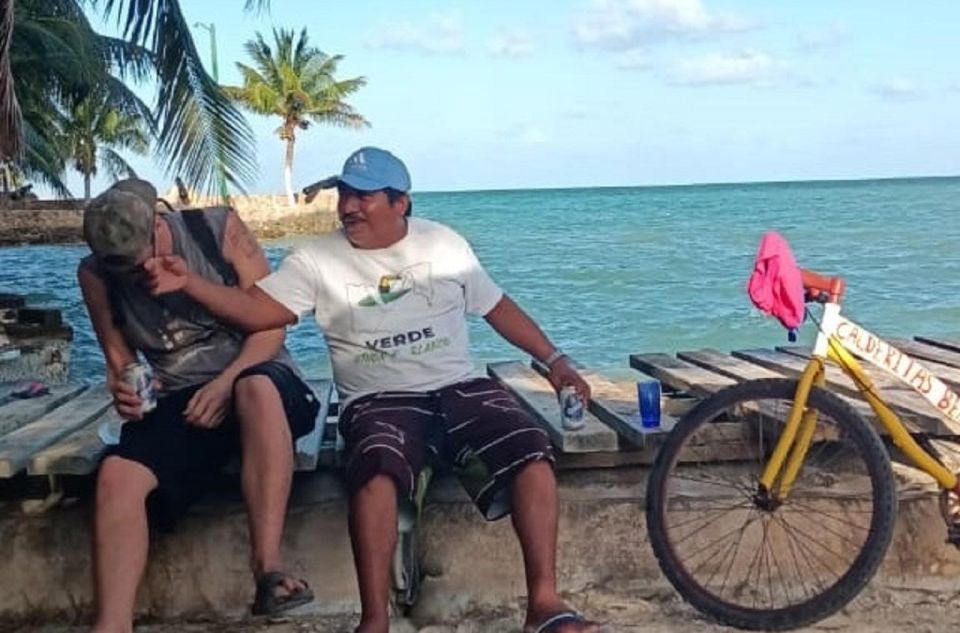 Walking Tour and Street Food in Calderitas Mexico - Delightful Fresh Coconut Water