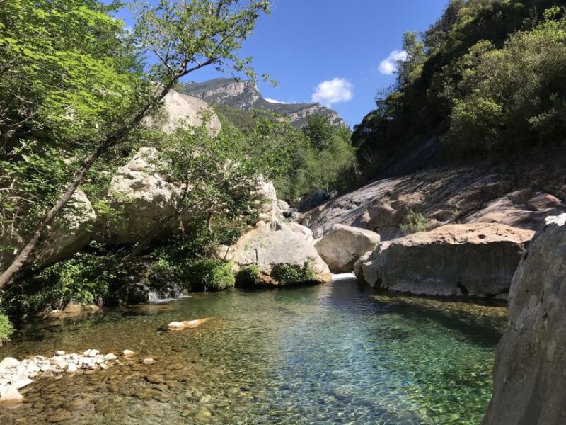 Walking Tour and Swim Waterfalls of the Pyrenees Mountains - Key Points