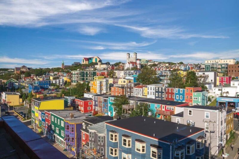 Walking tour of downtown St. John's in French - Key Points