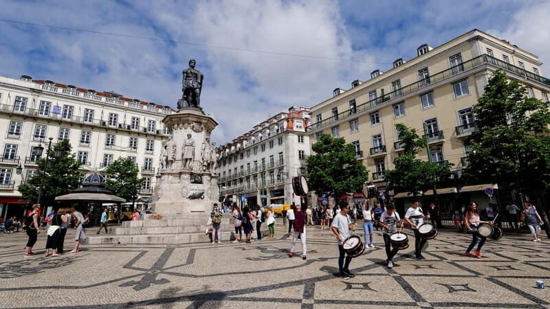 Walking Tour of Lisbon | Rossio, Chiado, and Baixa with a local guide - Rossio Square and Its Historic Charm
