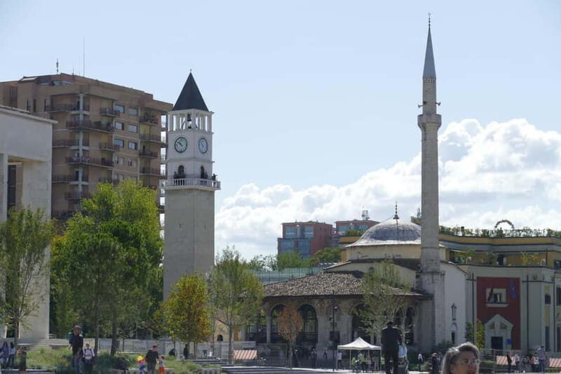 Walking tour of Tirana through its history and monuments. - Key Points