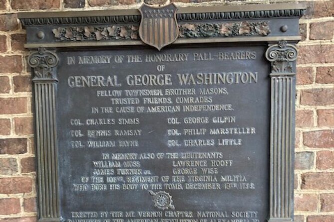 Walking Tour The American Revolution and Alexandria - The Founding Fathers Legacy