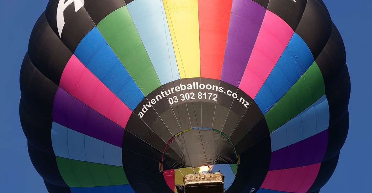 Wanaka: Scenic Hot Air Balloon Flight - Inclusions
