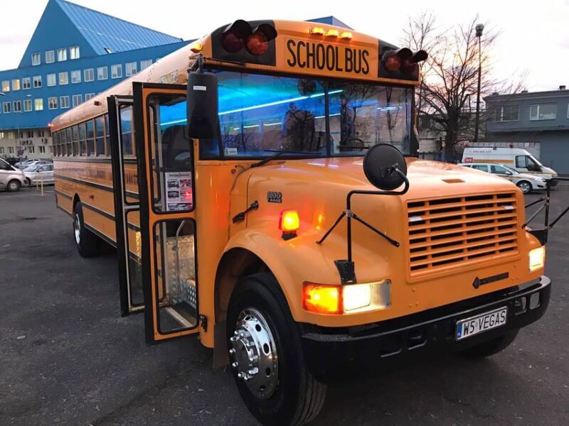 Warsaw: 1 Hour Private School Party Bus Experience - Key Points  