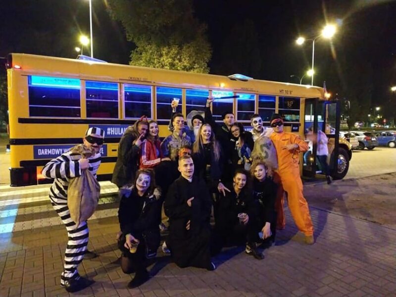 Warsaw: 1 Hour Private School Party Bus Experience - The Experience Provider: XperiencePoland  