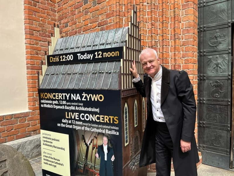 Warsaw: Cathedral Organ Concerts and tour of the crypts - The Experience: What Visitors Say