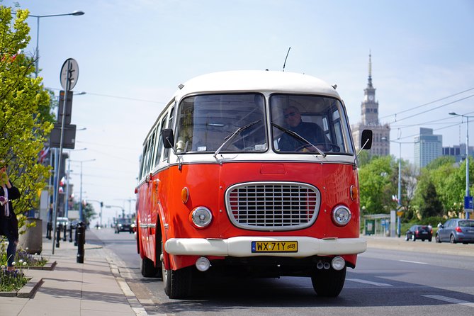 Warsaw City Sightseeing in a Retro Bus - Exploring Warsaws Old Town
