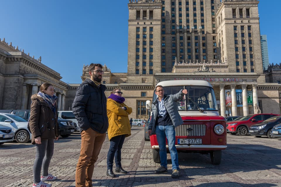 Warsaw: Communism Tour in an Original Socialist Van - An In-Depth Look at the Tour