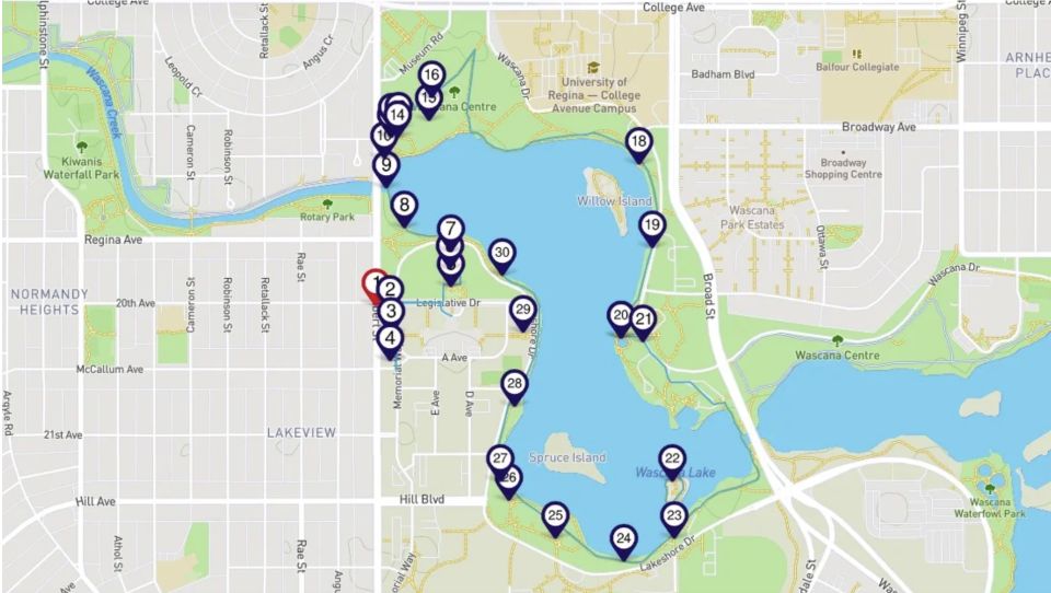 Wascana Lake: Smartphone Audio Guided Walking Tour - Frequently Asked Questions