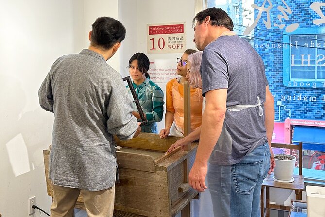 Washi Papermaking Experience - Whats Included and Accessibility