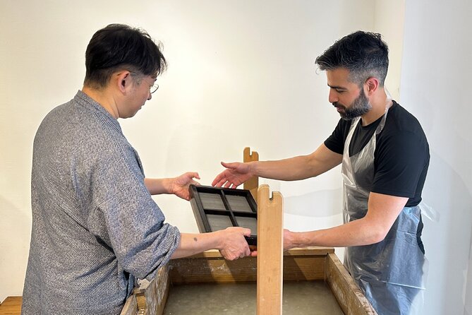 Washi Papermaking Experience - Confirmation and Transport
