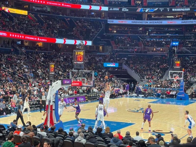 Washington D.C.: Washington Wizards Basketball Game Ticket - The Sum Up