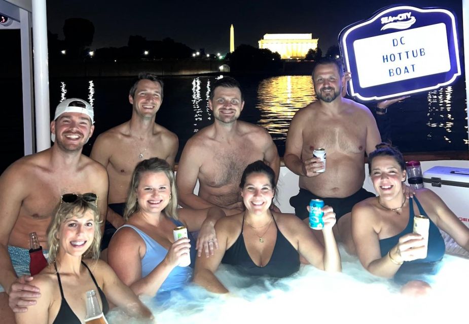 Washington DC: Hot Tub Boat Tours - Experience Description