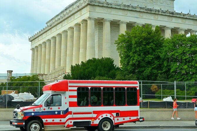 Washington DC Memorials Guided Small Group Heated Minibus Tour - Key Points