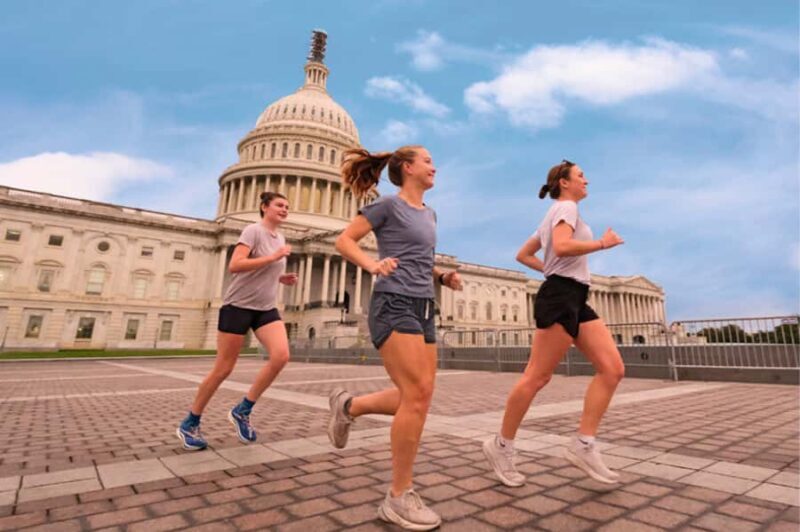 Washington DC Monuments Group Run 8K (Wed & Sat) - Key Points