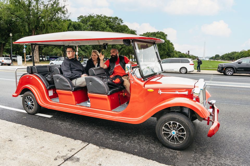 Washington DC: National Mall Tour by Electric Vehicle - Tour Directions