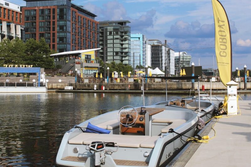 Washington Dc: Navy Yard Self-Driven Boat Tour With Map - Included in the Tour