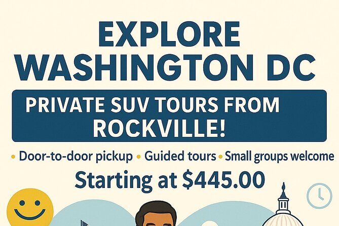 Washington DC Private Tour from White House - Key Points