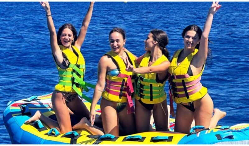 Water Activities Slider or Crazy Sofa - The Equipment and Safety Considerations