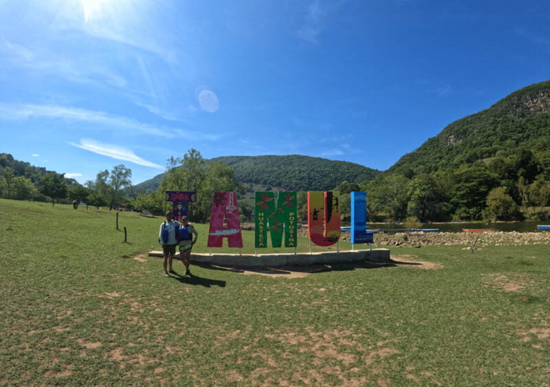 Water adventure: Tamul waterfall and Water Cave cenote. - Key Points