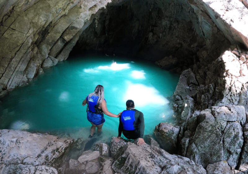 Water adventure: Tamul waterfall and Water Cave cenote. - Exploring the Tour in Detail