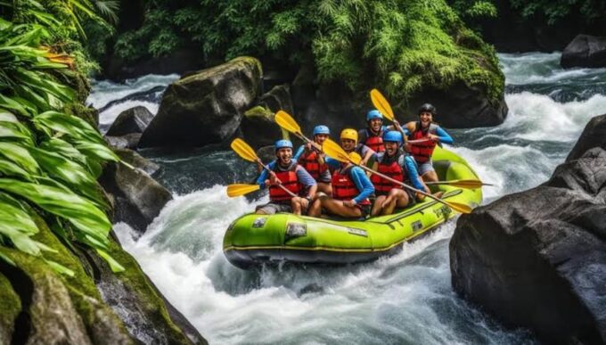 Water Aktivity Bintang Rafting.&Atv Quand Back Barong Cave - Safety and Guidance
