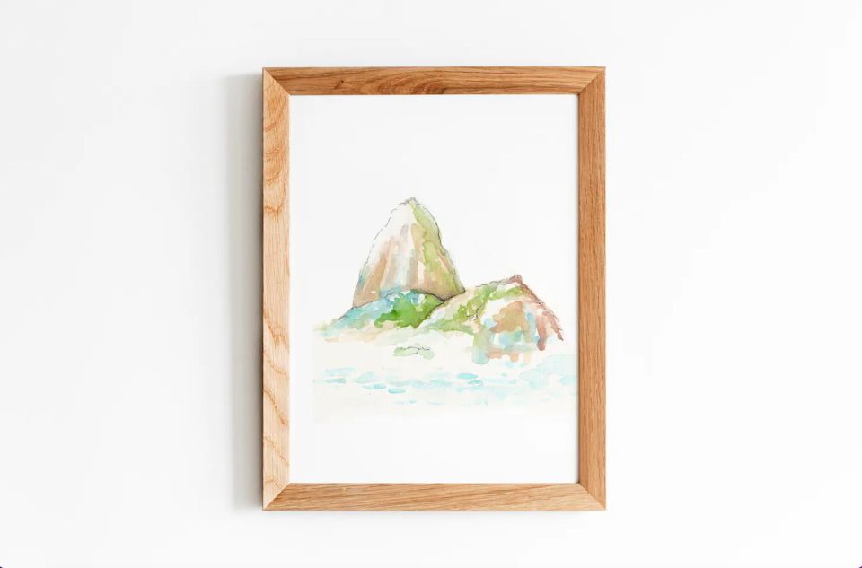 Watercolor Class With a View of Sugarloaf Mountain - Structure of the Class