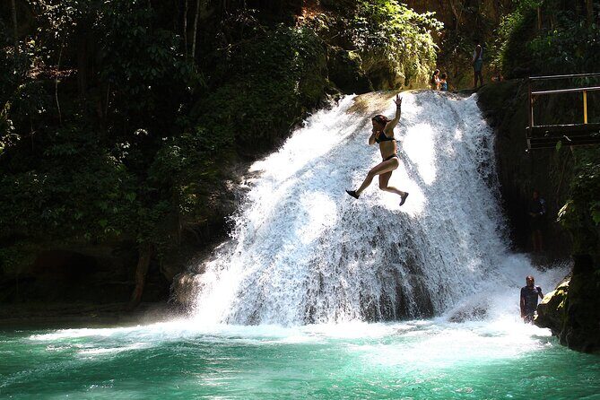 WATERFALL- Blue Hole Waterfall Adventure Swim and Rope Swing - Waterfall Wonder: Blue Hole Waterfall Adventure Swim and Rope Swing – An Honest Review