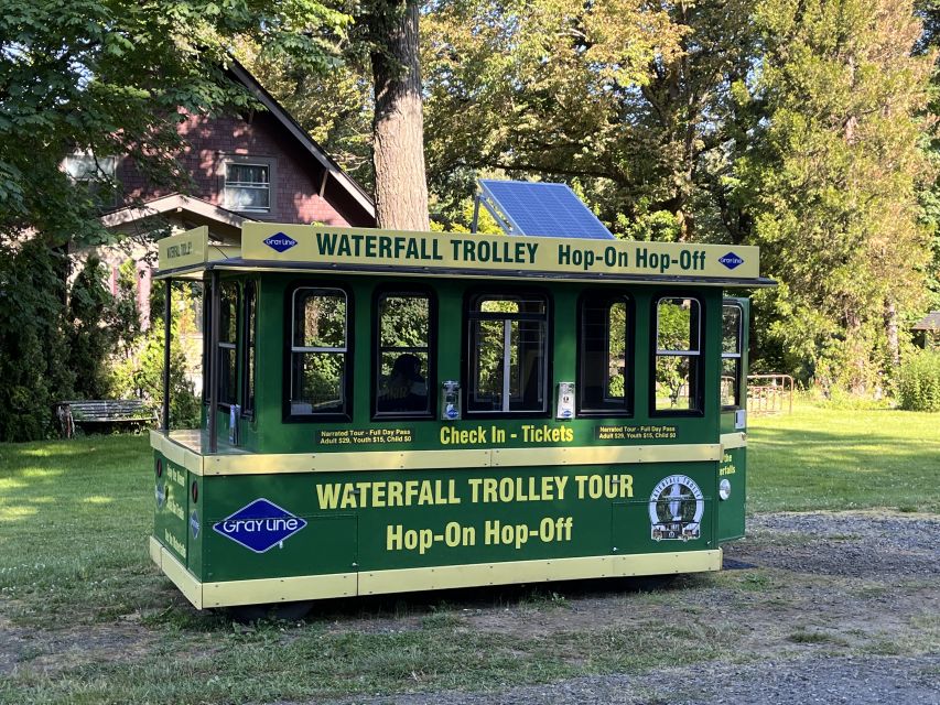 Waterfall Express -PDX: Waterfall Trolley Tickets + Transfer - Boarding Location and Accessibility