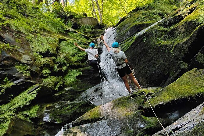 Waterfall Rappelling in Bear Creek PA - Key Points