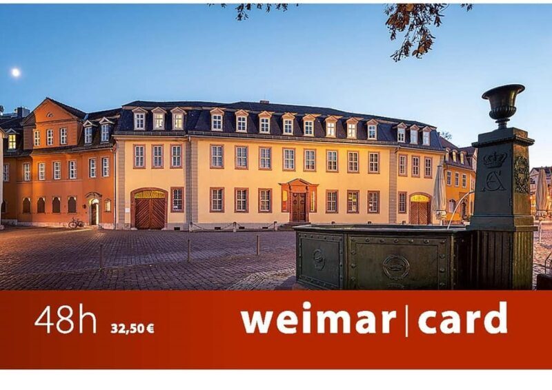 weimar card - Abholung in der Tourist Information Weimar - FAQ
