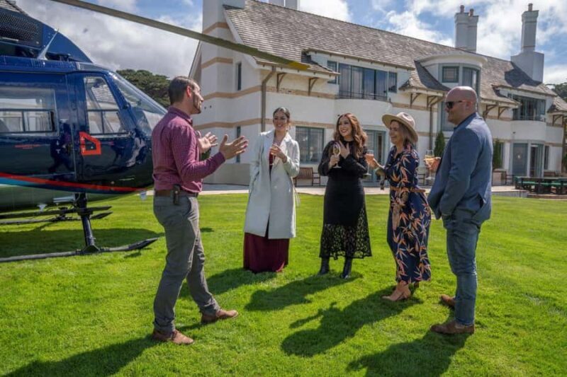 Wellington: Wharekauhau Heli-Lunch with Scenic Flight - Key Points