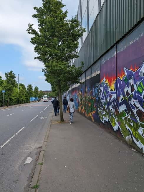 West Belfast German-speaking Political Walking Tour - Key Points