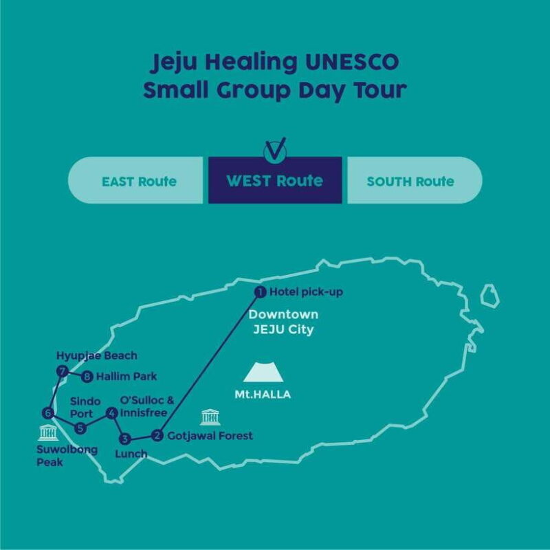 Western Jeju Healing UNESCO Small Group Day Tour - Analyzing the Value