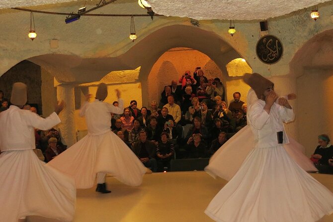 Whirling Dervishes Show in Cappadocia With Hotel Pick up - Observing the Whirling Dervish Rituals