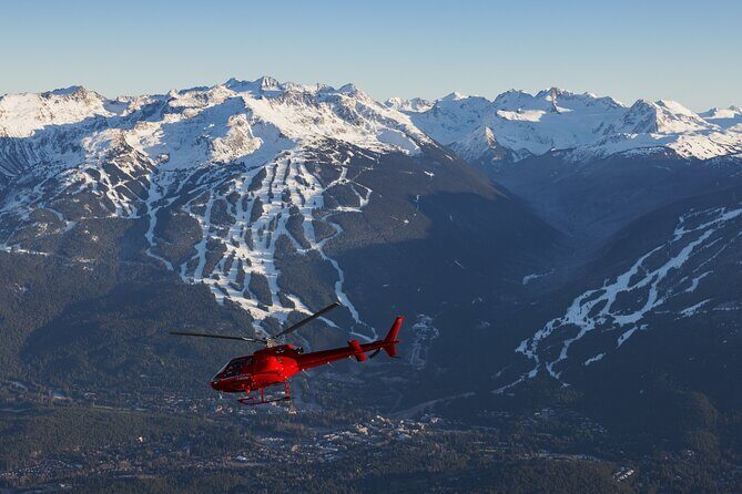 Whistler Helicopter Tour: Glaciers and Black Tusk - The Itinerary in Detail