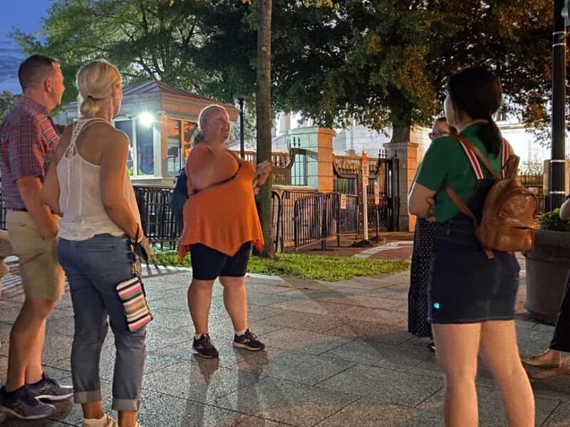White House at Night: Scandals & Murder Adults Only Tour - Key Points