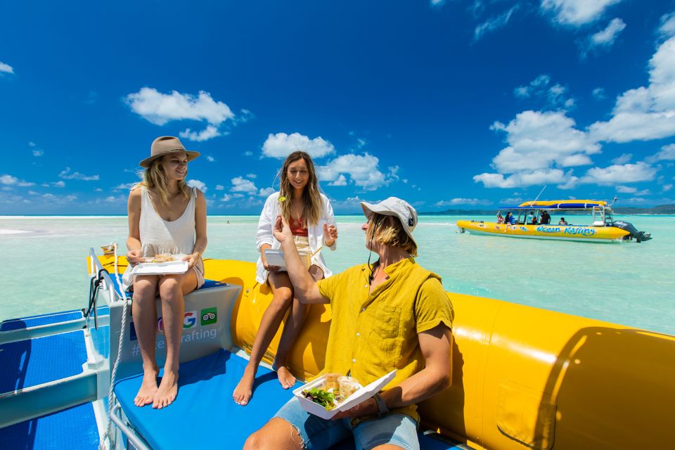 Whitsundays Ocean Rafting Tour: Snorkel, Walk & Whitehaven - Pricing and Duration