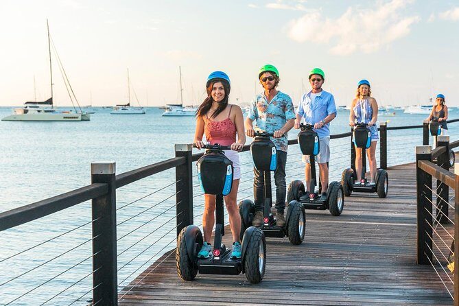 Whitsundays Segway Sunset and Boardwalk Tour with Dinner - Key Points