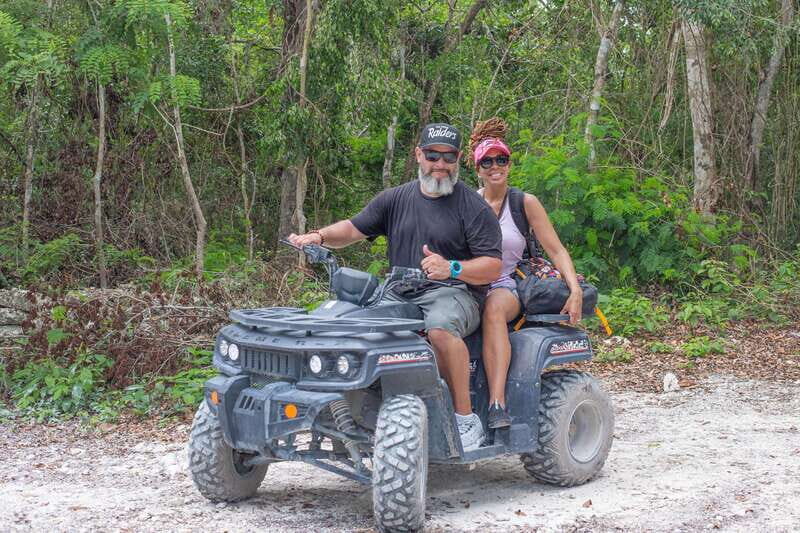 Wild Jade Cavern ATV Tour with Transfers in Cozumel - Key Points