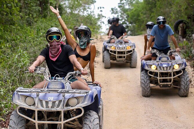 Wild Jungle ATV Adventure with Cenote and Monkey Sanctuary - Key Points