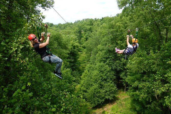 Wild Zipline Tour in Moundsville, West Virginia - The Itinerary in Detail