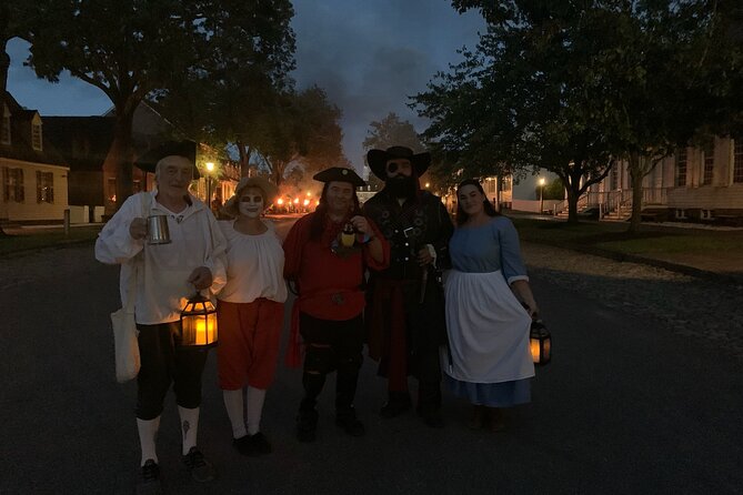 Williamsburg Ghosts, Witches and Pirates Tour - Whats Included
