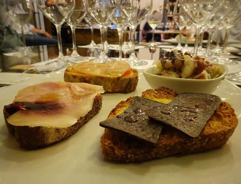 Wine and tuna product tasting - Price and Value