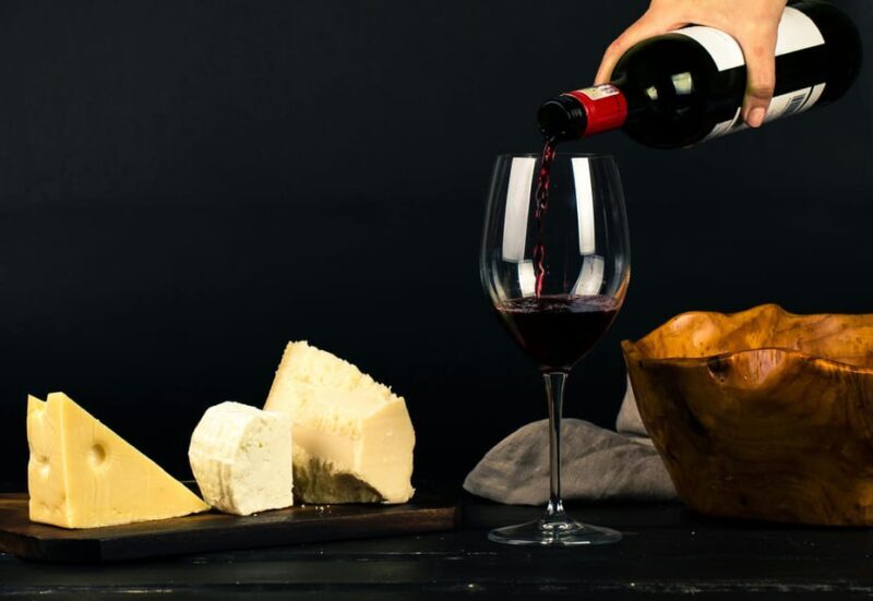 Wine Tasting and Cheese Platter - The Value of the Wines and Food