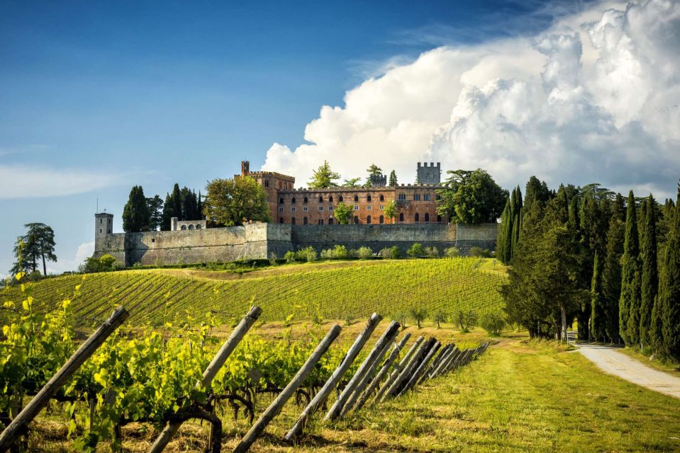 Wine Tasting in Brolio Castle Gardens From Florence by Car - Inclusions