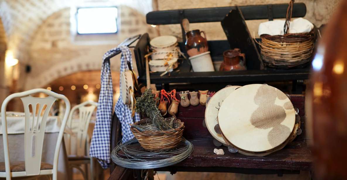 Wine Tour and Dinner: Puglia at the Table - Wine and Food Pairing