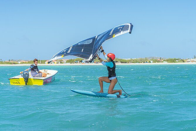 Wing Foiling Adventure in Aruba - The Experience in Detail