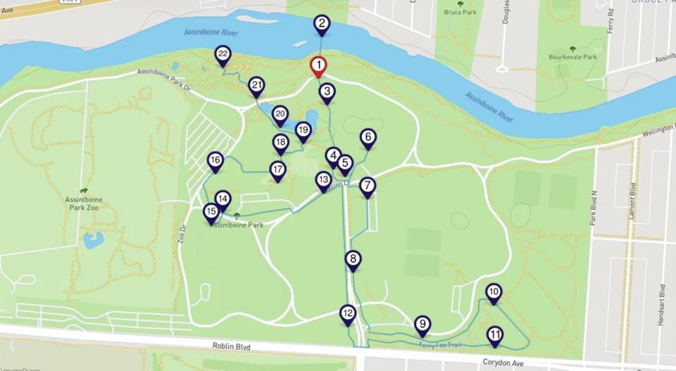 Winnipeg: Assiniboine Park Self-Guided Smartphone Audio Tour - Frequently Asked Questions